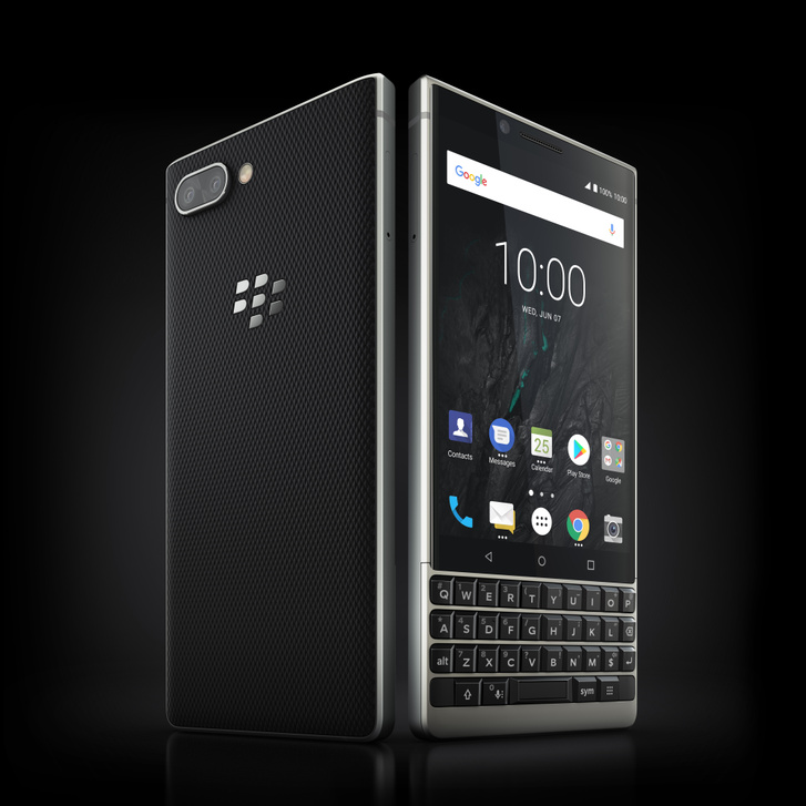 Eladó használt Blackberry Key2 fekete színben